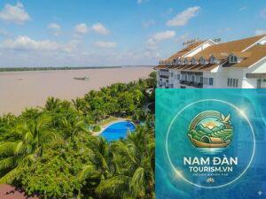 resort bến tre gần sông