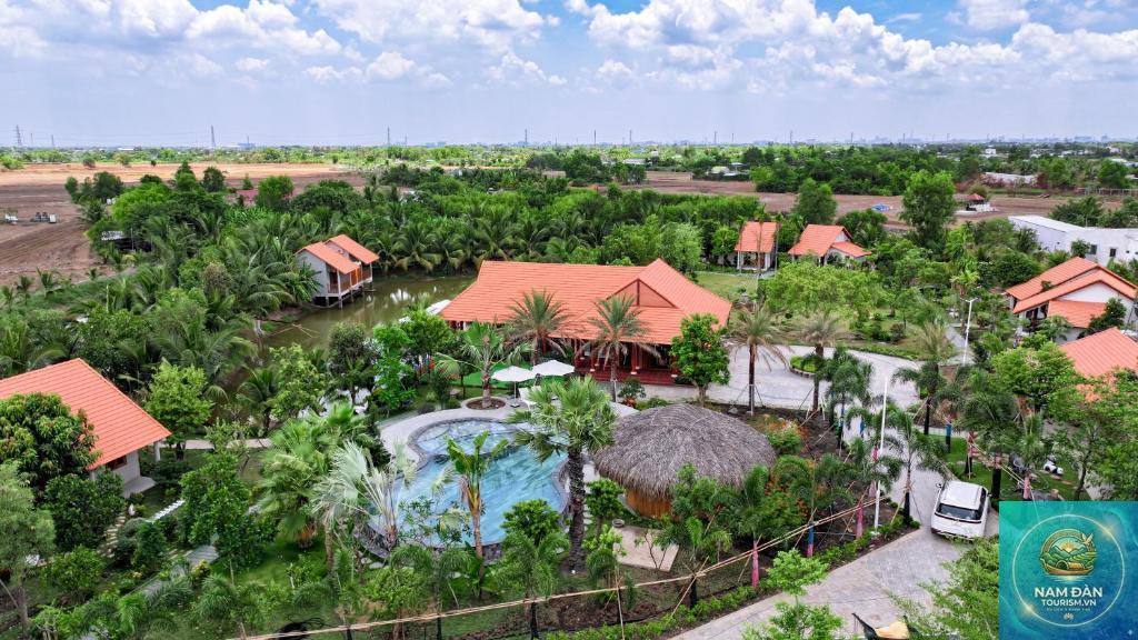 resort long an gần sông - Hình 1