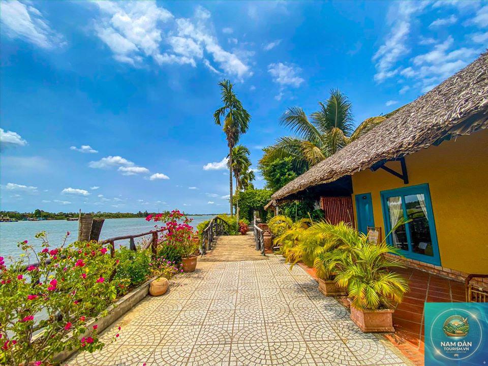 resort tiền giang gần sông - Hình 3