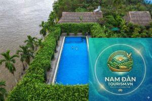 resort tiền giang gần sông
