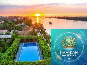 resort vĩnh long gần sông