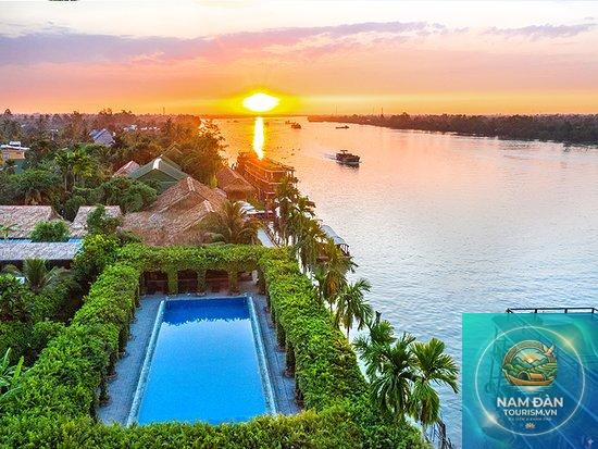 resort vĩnh long gần sông - Hình 1