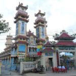 Thánh Thất Cao Đài Mỹ Tho – Kiến Trúc Tâm Linh Độc Đáo Giữa Lòng Tiền Giang thánh thất cao đài mỹ tho