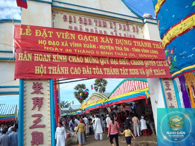 thánh thất cao đài trà ôn - Hình 3
