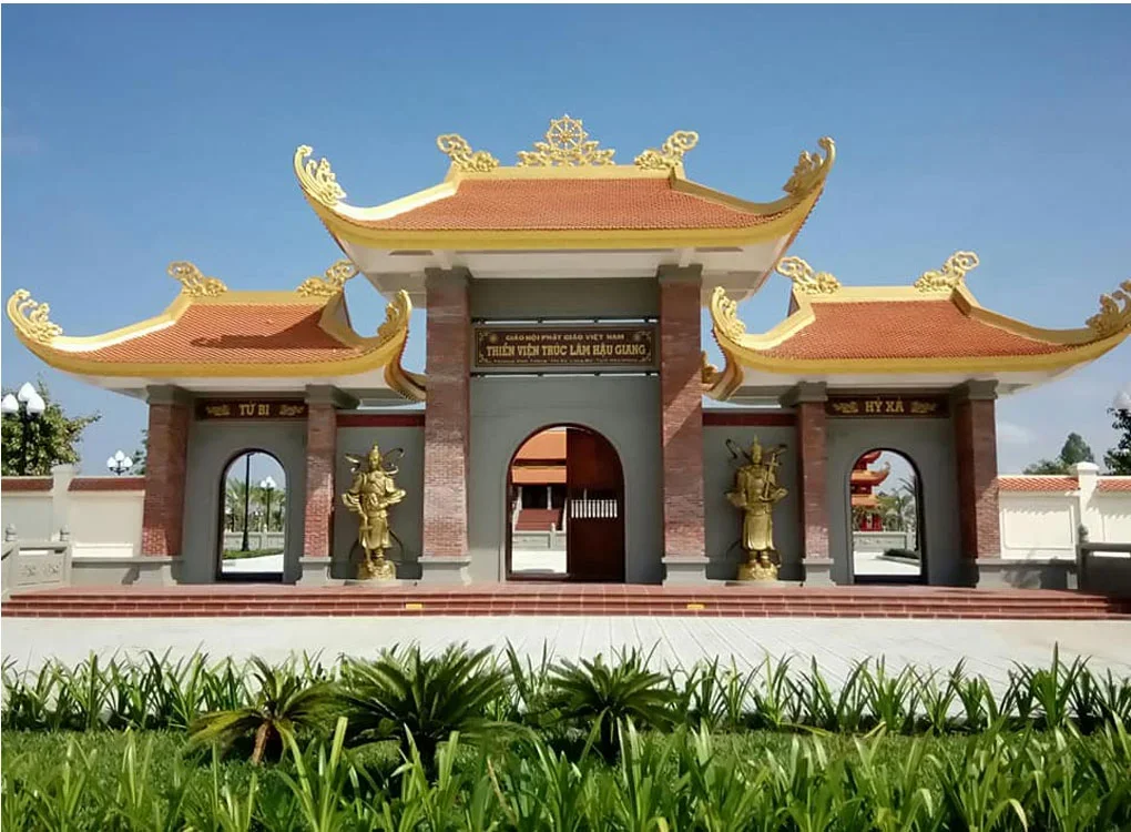 thiền viện trúc lâm hậu giang - Hình 4