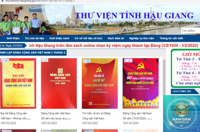 thư viện tỉnh hậu giang - Hình 2