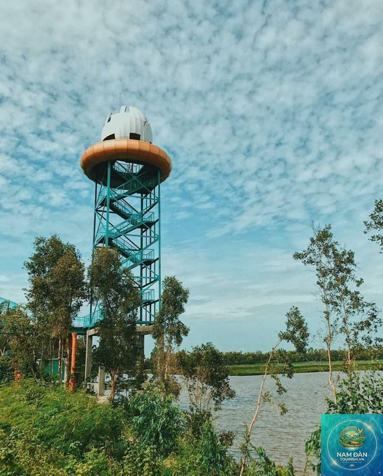 trạm quan sát chim tràm chim