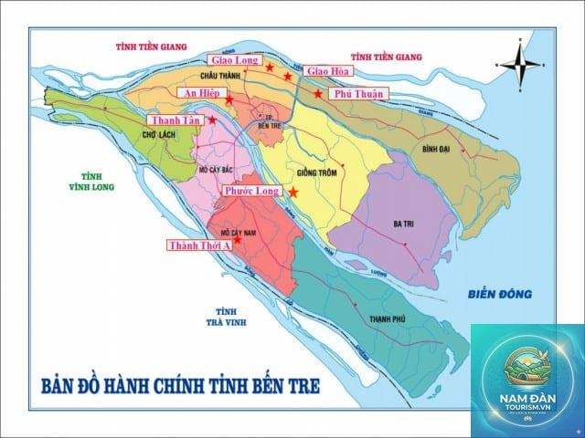 từ tphcm đi bến tre bao nhiêu km - Hình 2