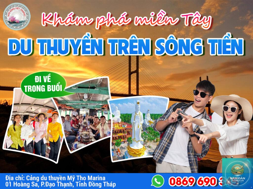tuyến du lịch sông tiền đồng tháp