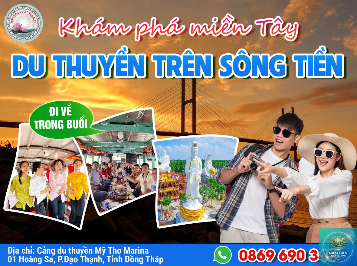 tuyến du lịch sông tiền đồng tháp - Hình 1