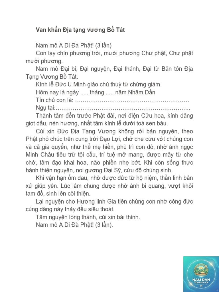 văn khấn ban địa tạng - Hình 3