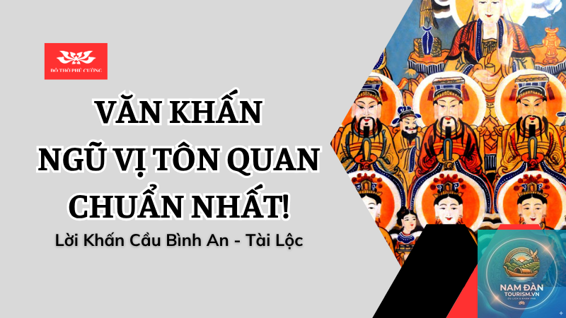 văn khấn ban ngũ vị tôn ông