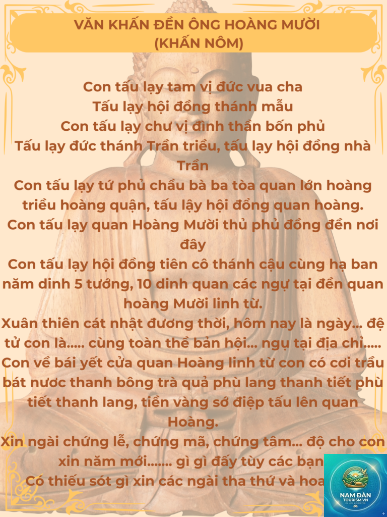 văn khấn ban ông hoàng