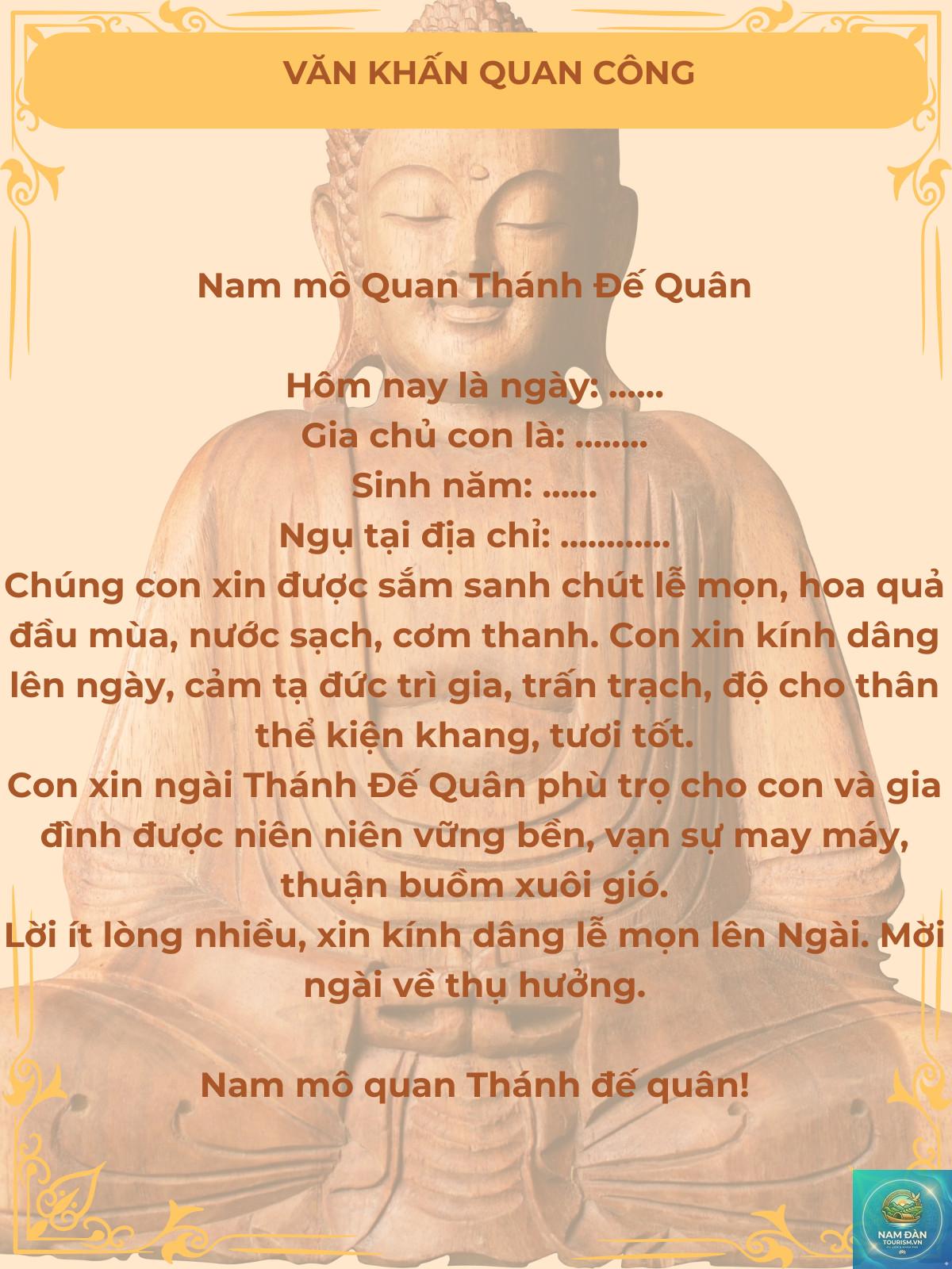văn khấn ban quan công - Hình 1