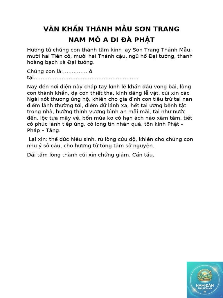 văn khấn ban sơn trang - Hình 4