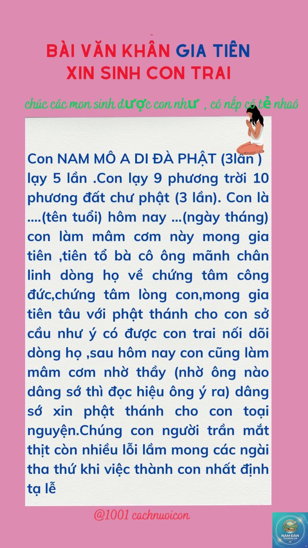 văn khấn cầu sinh con - Hình 2