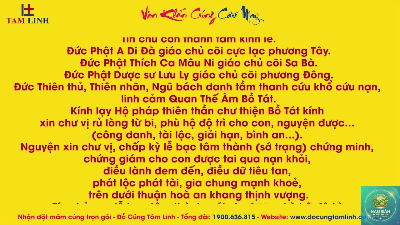 văn khấn cầu tài lộc - Hình 4