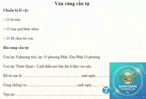 văn khấn cầu tự - Hình 4