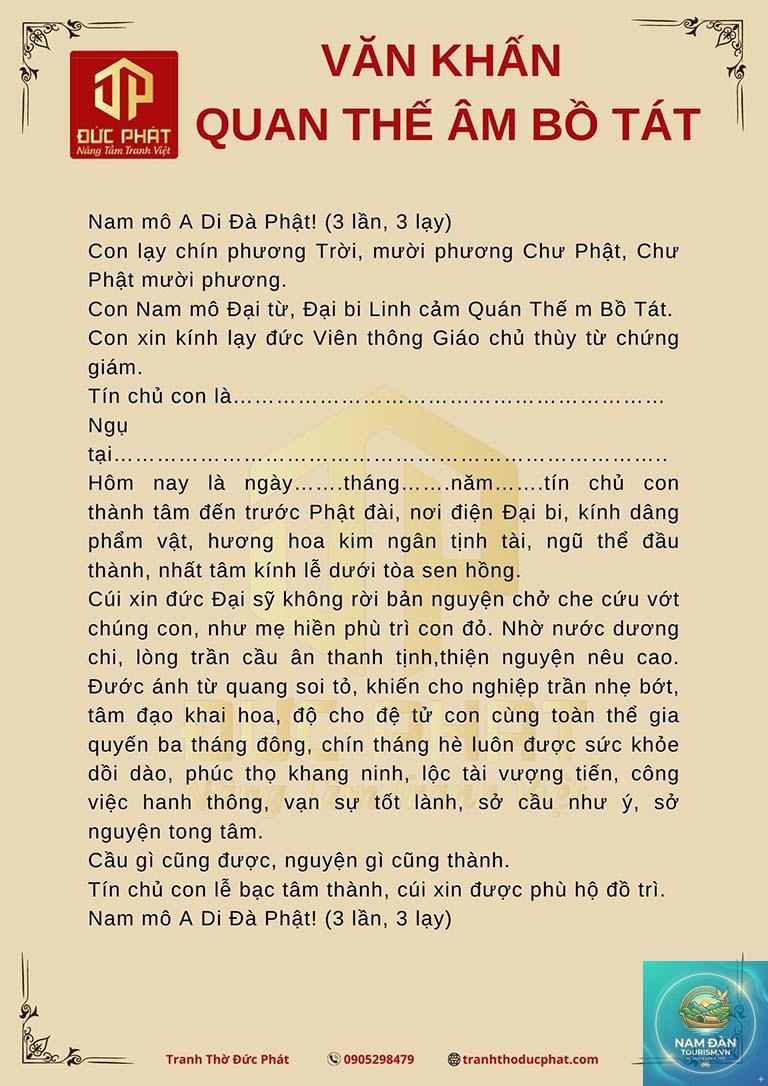 văn khấn chùa cầu bình an - Hình 2