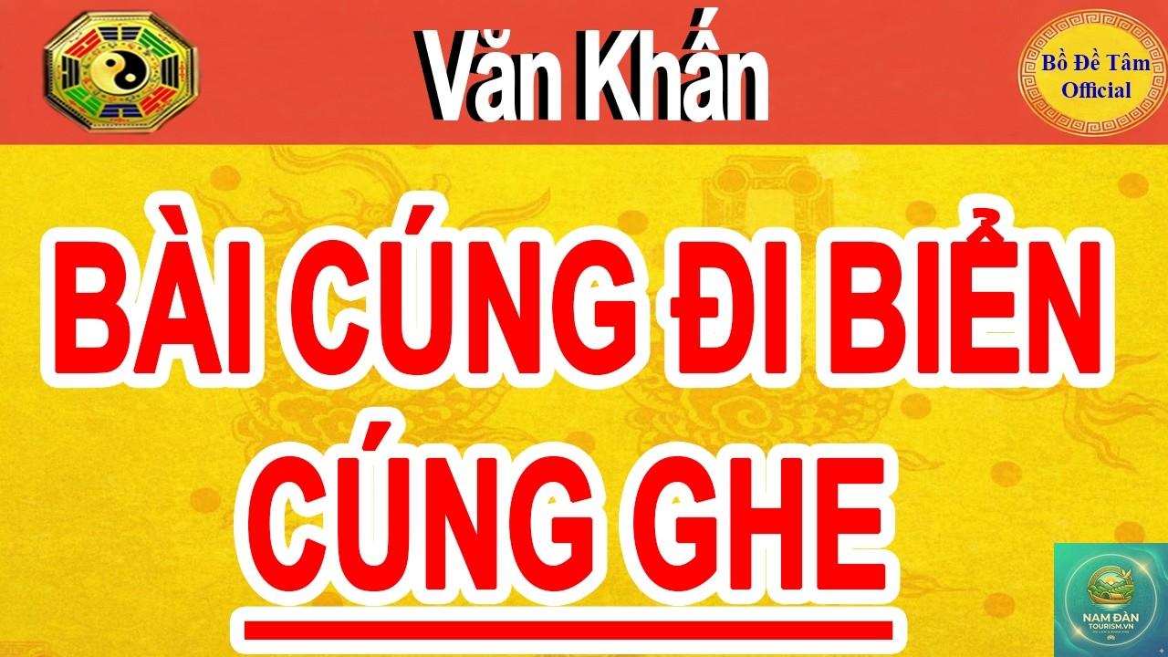 văn khấn cúng ghe thuyền - Hình 5