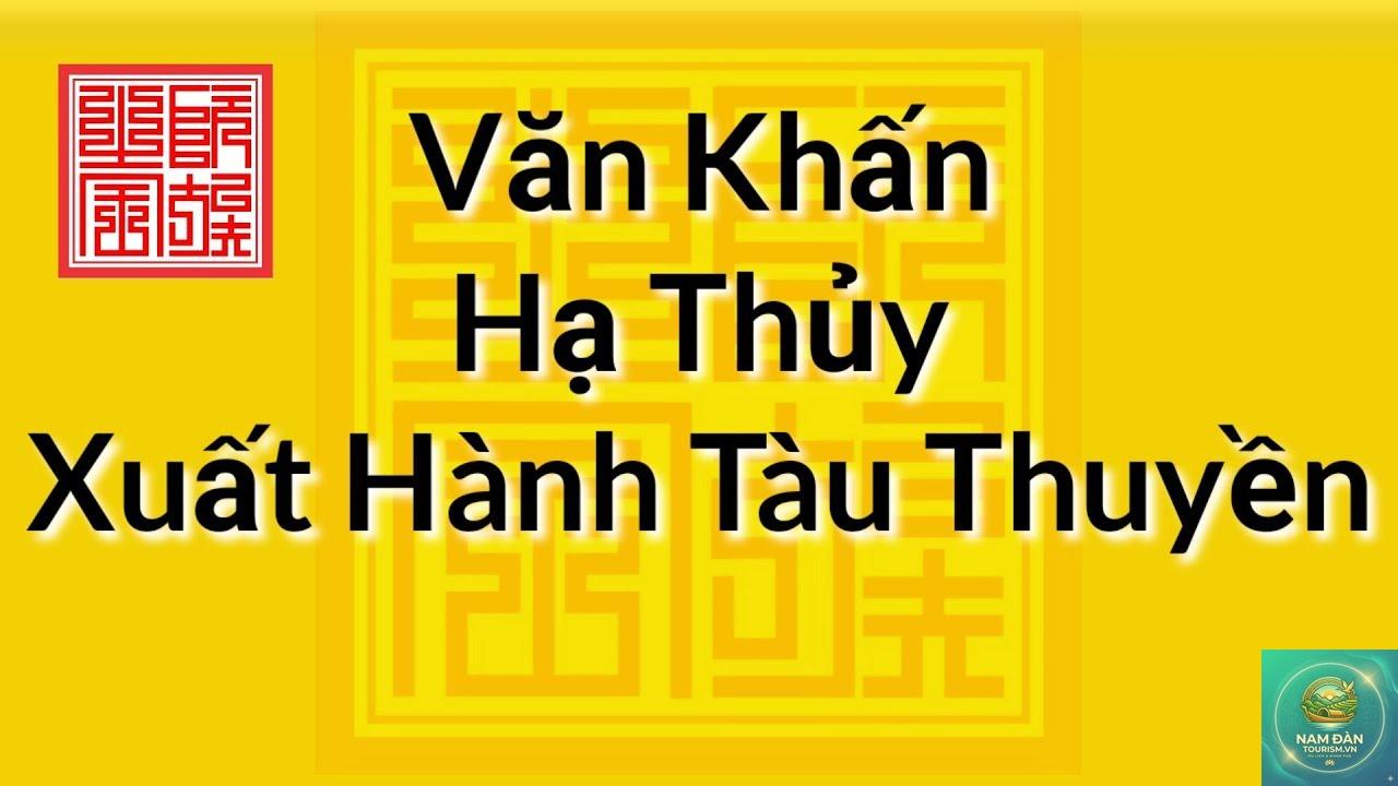 văn khấn cúng tàu thuyền - Hình 4