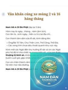 văn khấn cúng xe mùng 2
