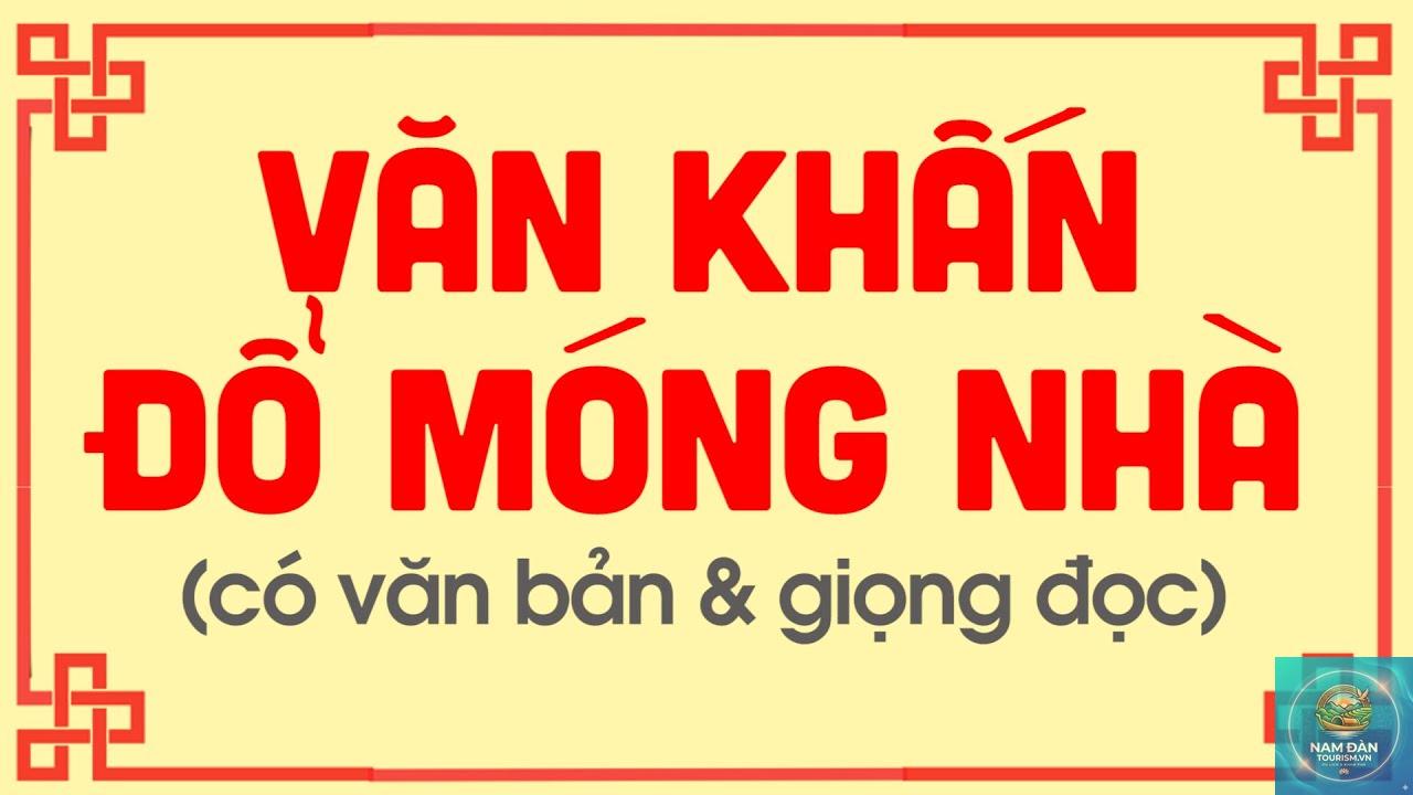 văn khấn đổ móng nhà - Hình 3