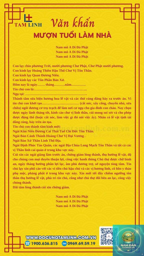 văn khấn động thổ chuẩn nhất