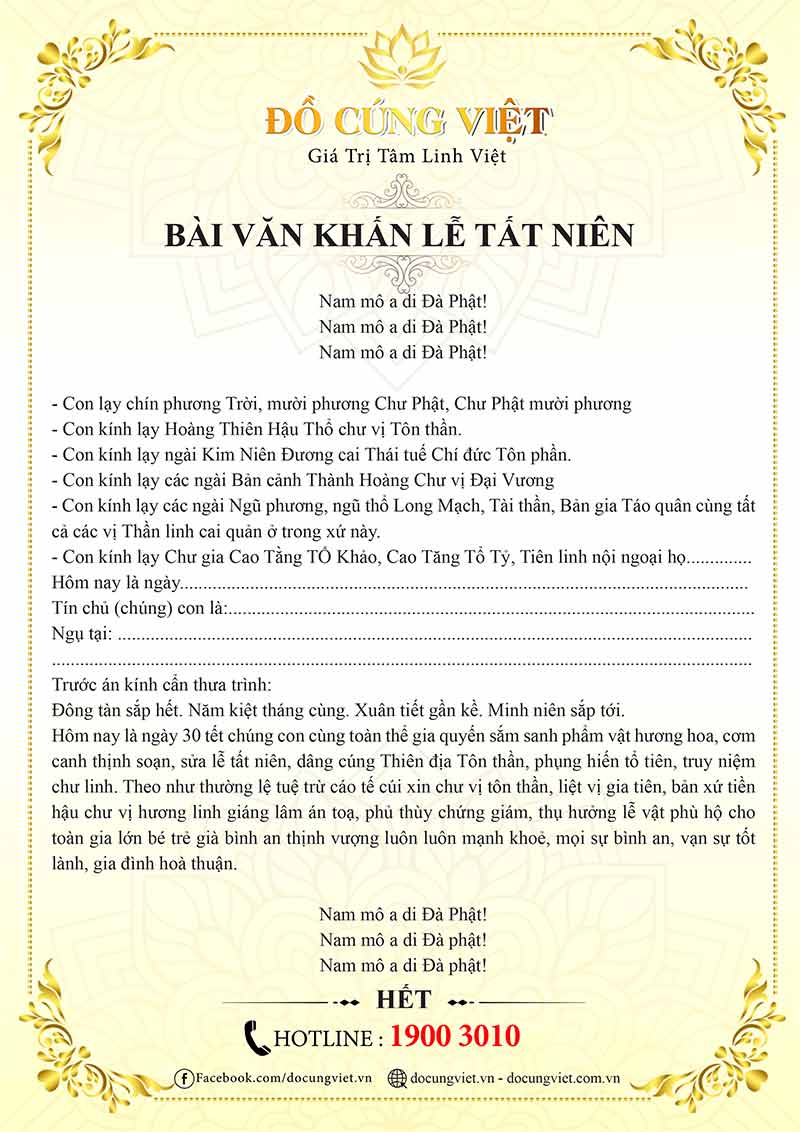 văn khấn gia tiên cuối năm - Hình 4