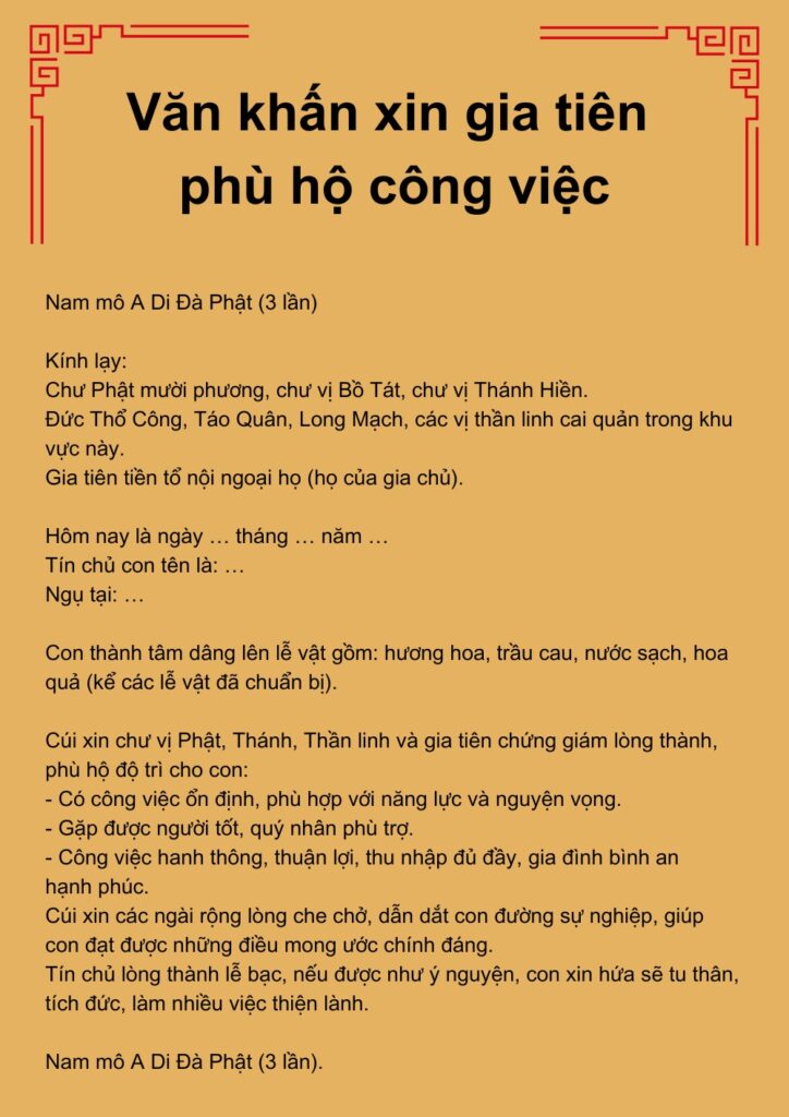 văn khấn gia tiên đầu năm - Hình 2