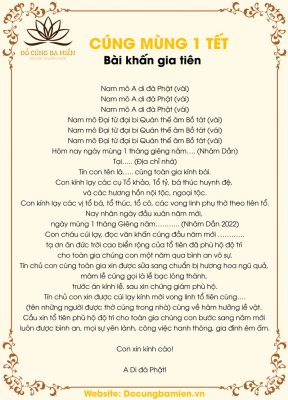 văn khấn gia tiên đầu năm - Hình 5