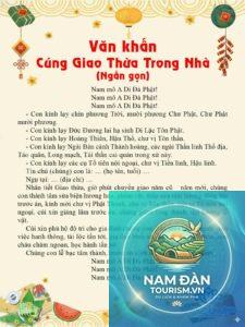 văn khấn gia tiên giao thừa