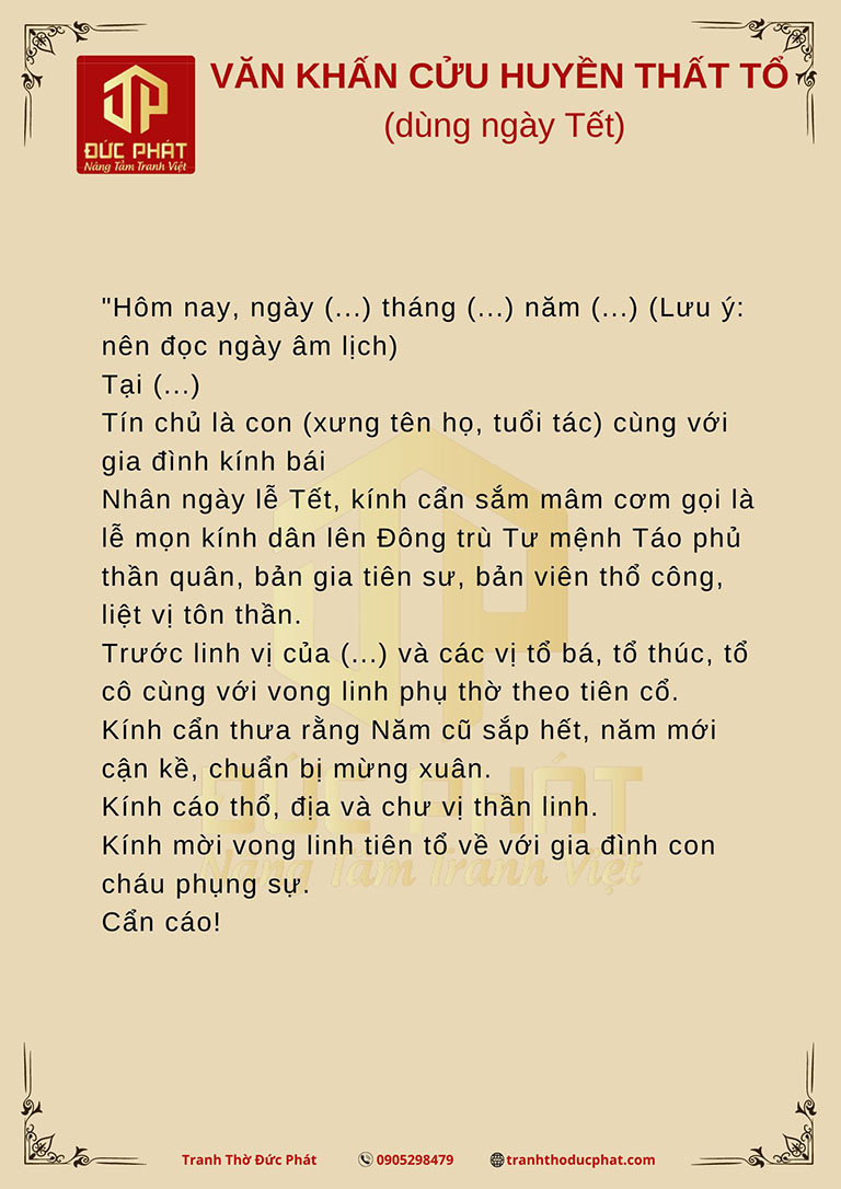 văn khấn gia tiên hàng ngày - Hình 5