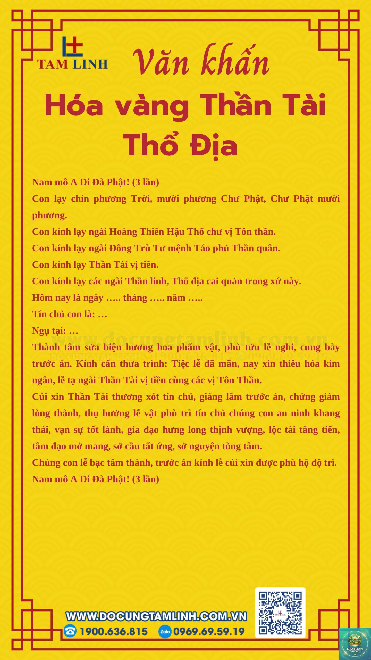 văn khấn gia tiên hóa vàng - Hình 1