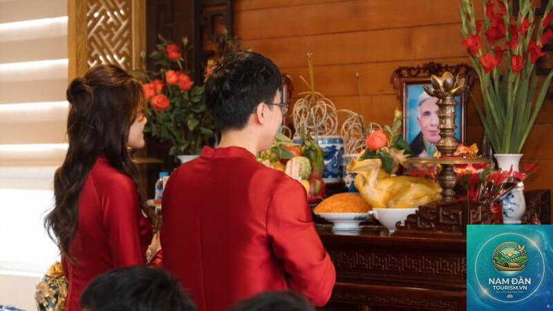 văn khấn gia tiên lễ ăn hỏi - Hình 5