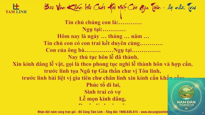 văn khấn gia tiên lễ đính hôn - Hình 5