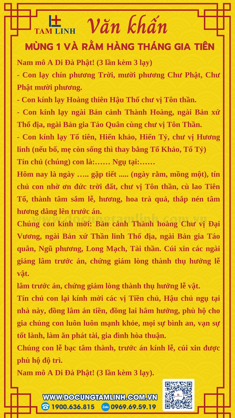 văn khấn gia tiên mùng 1 - Hình 2