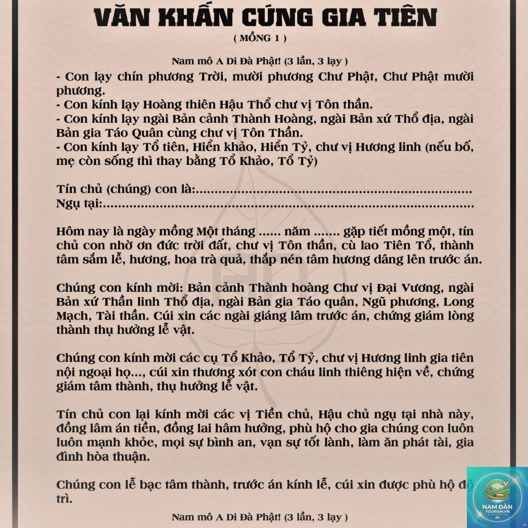 văn khấn gia tiên ngắn gọn - Hình 3