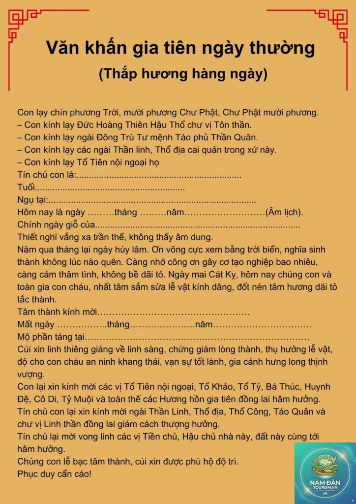 văn khấn gia tiên ngày cưới - Hình 5