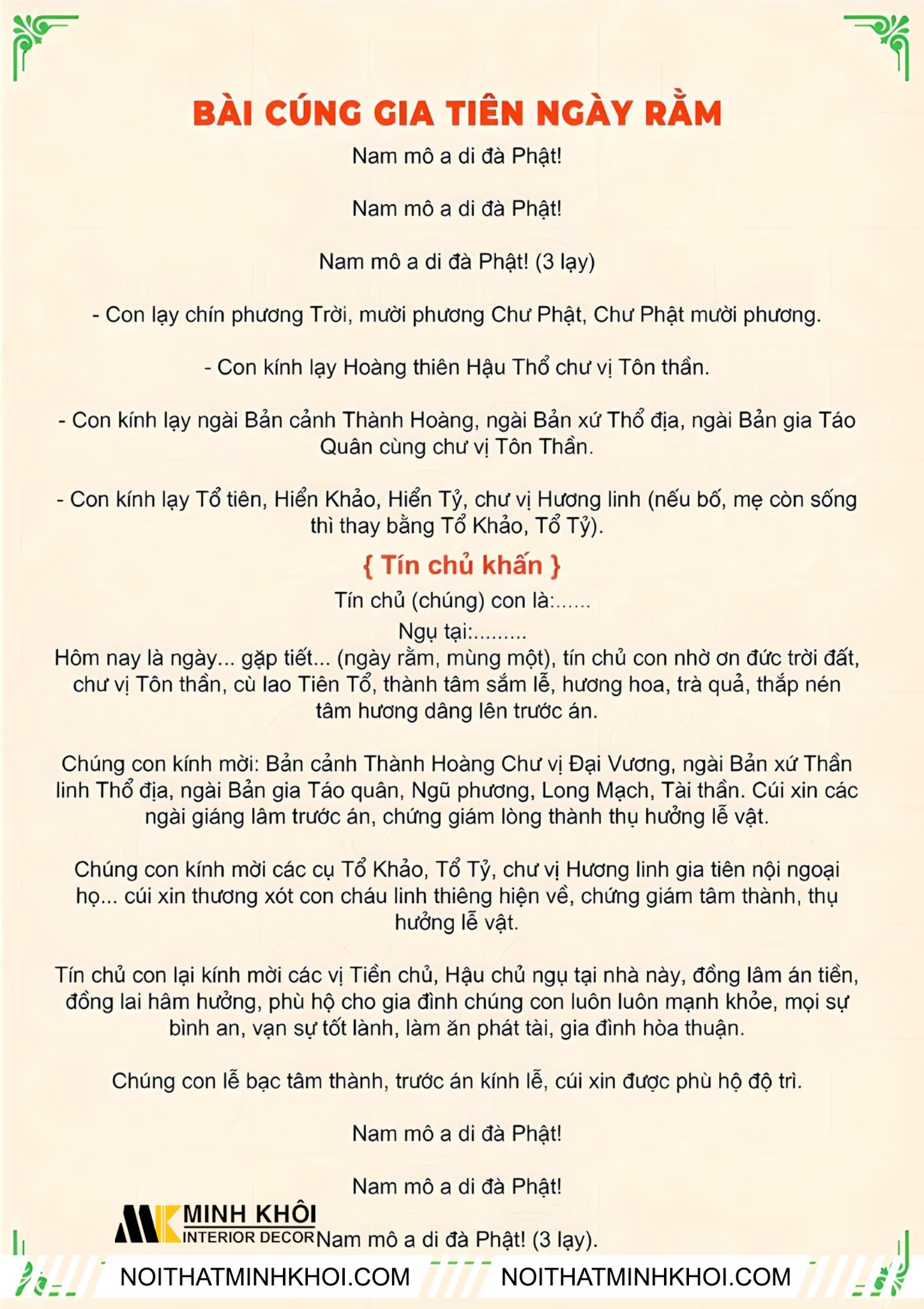 văn khấn gia tiên ngày tết - Hình 2