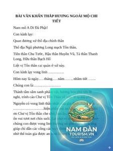 văn khấn gia tiên ngoài mộ
