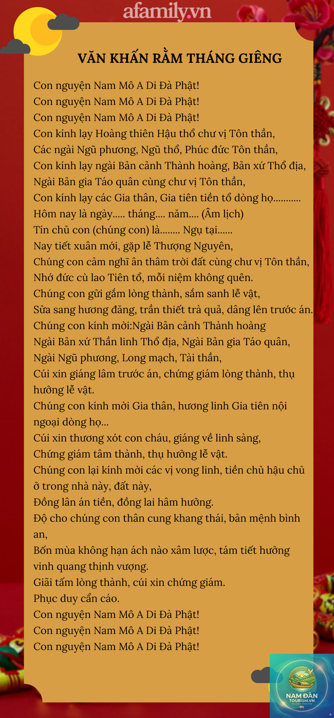 văn khấn gia tiên rằm tháng giêng - Hình 1