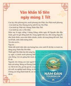 văn khấn gia tiên tết nguyên đán