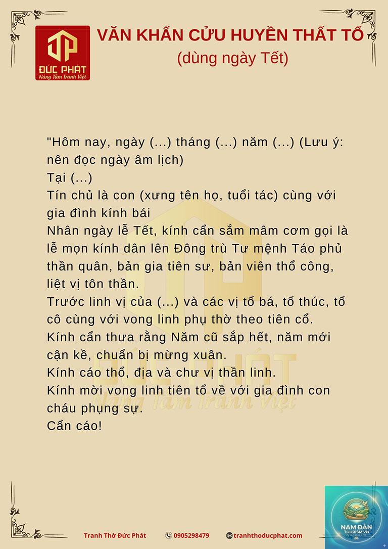 văn khấn gia tiên theo văn khấn cổ truyền - Hình 1