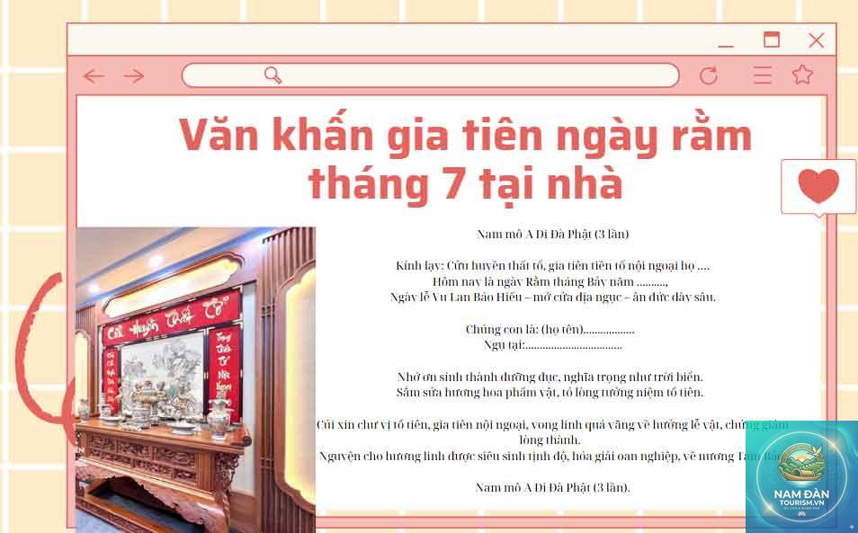 văn khấn gia tiên vu lan - Hình 3