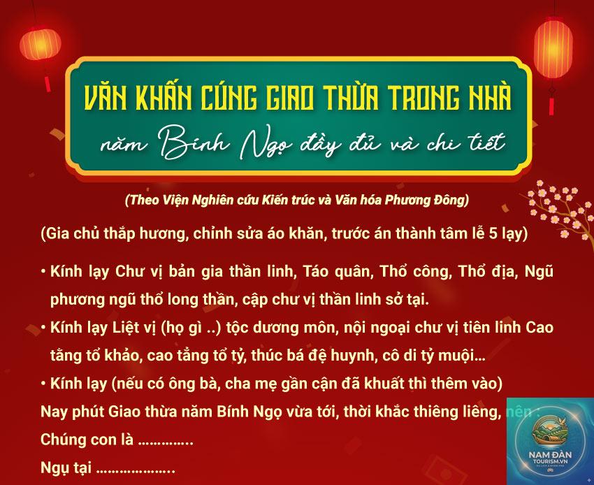 văn khấn giao thừa đầy đủ - Hình 3