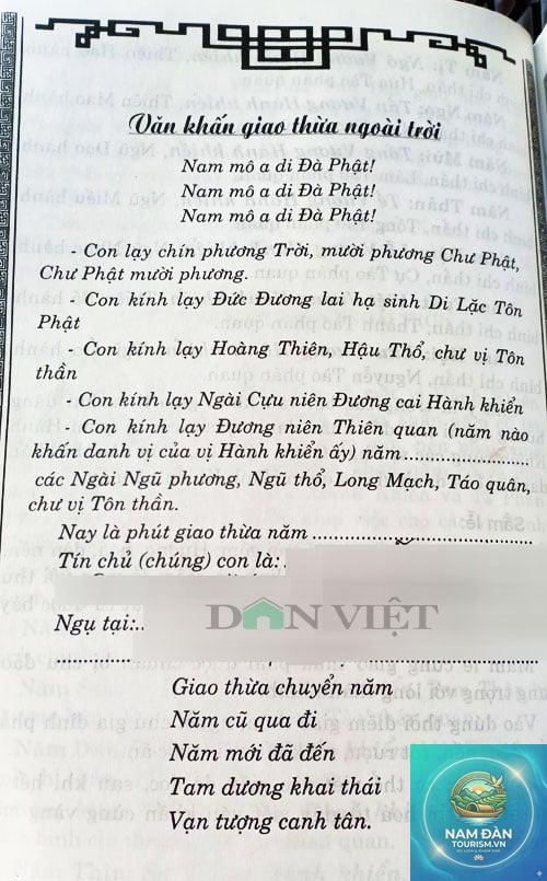 văn khấn giao thừa ngoài trời - Hình 3