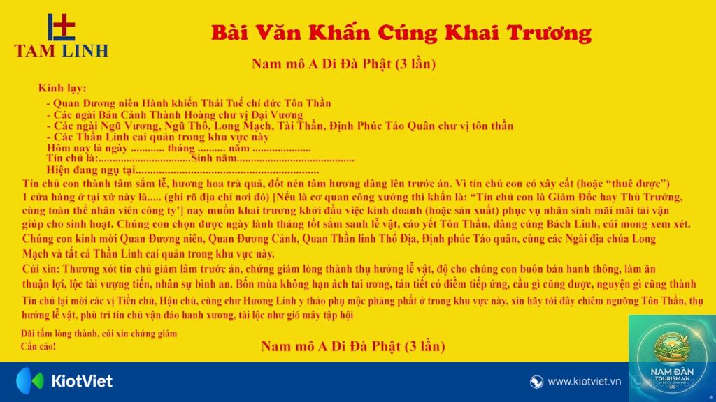 văn khấn khai trương quán cafe - Hình 3