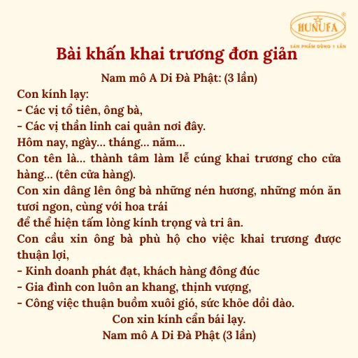 văn khấn khai trương salon tóc - Hình 3