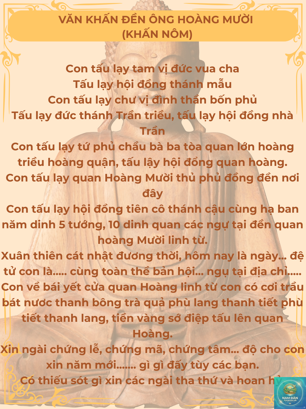 văn khấn lễ hội đền - Hình 3